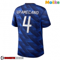Moške Nogometnih dresov Francija Dayot Upamecano #4 Domači SP 2026 Kratki rokavi